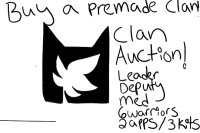 Buy a premade clan!