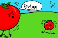 Joke "Ketchup!"