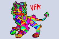 Sparkle Kittydog UFA!- Eye bleed