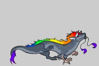 Rainbow dragon