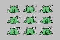 froggy adopts sheet