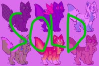 Kittydog Adopts (closed, all sold)