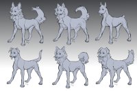 6 scrawny dogs [f2u base]