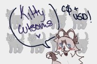 ✧ FCFS Kitty customs [C$ & USD]