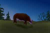 Bull silhouette WIP