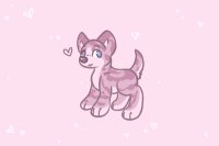 pink pup! c: