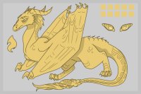 gold dragon wip