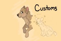 Hyena Adopts Customs