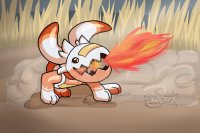 Dusty used Ember!