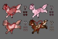 ❤️ 5c$ pink adopts <3- OPEN
