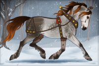 Light draft sleigh horse lines - SOLD!