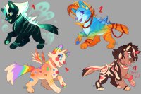 Canine Adopts 3/4 open