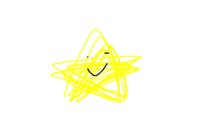 smiley star (gone wrong)