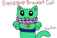 Friendship Bracelet Alien Cat