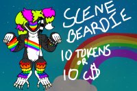 scene beardie | 10 tokens.10c$