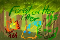 OFFSITE Forest Critters - Plate Dragons #163 #164 #165