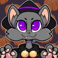 Halloween Witch Kitty