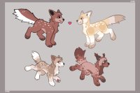 red/brown pups finished