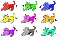 Colored In Kitty Adopts! *SALE*