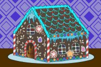 Gatito's gingerbread house from Loelya