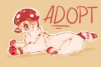 Free Mushroom dog adopt (open)