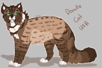 doodle cat ufa (sold)