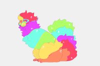 rainbow segments / adopt