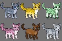 Cat Designs #7 - 3/6 OPEN