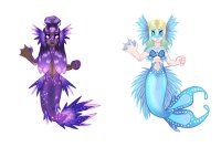 Starlight swim - ufo mermaids