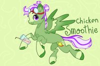 chicken smoothie as an mlp oc!