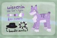 wisteria - reference sheet #1