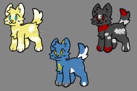 DOGGY ADOPTS (ALL CLAIMED)