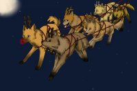 Reindeer Dogs!