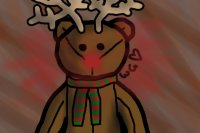 Rudolf, The Stuffed Teddy Deer