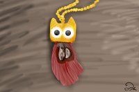 my owl necklace