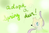 ～.:Spring Deer:.~ Adoptables Mod/art center